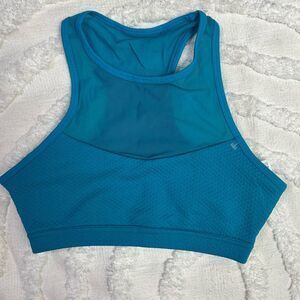 Forever 21 blue sports bra size small